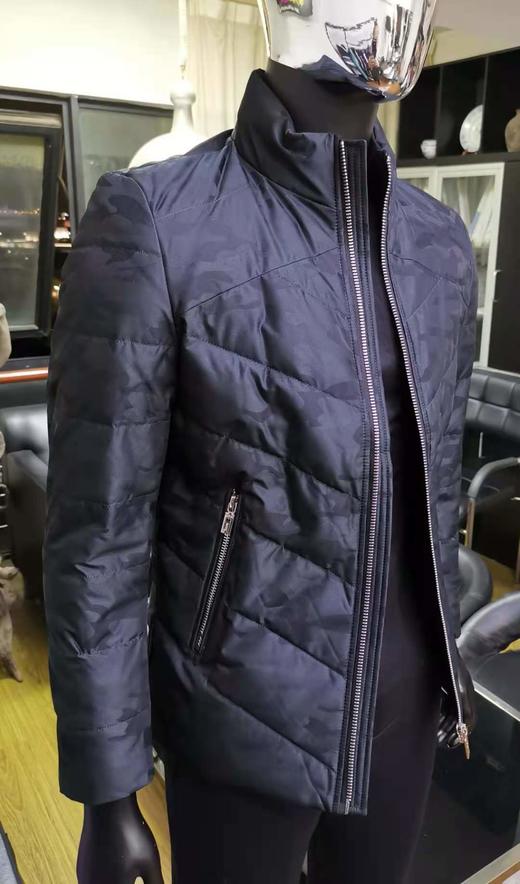 8871军绿 休闲羽绒服 商品图5