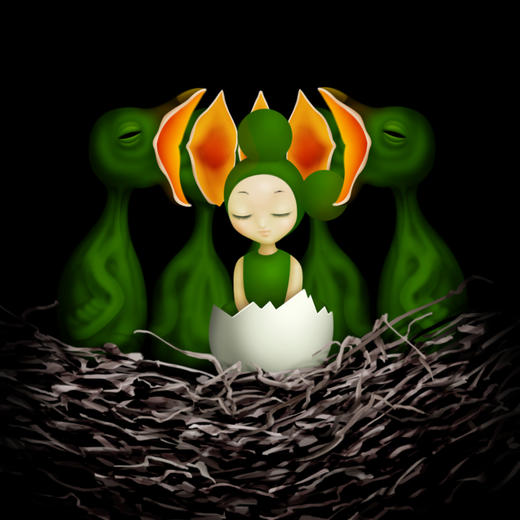 我想寻找一个安歇处但寻求让我头破血流-Ran版画-王欢 商品图0