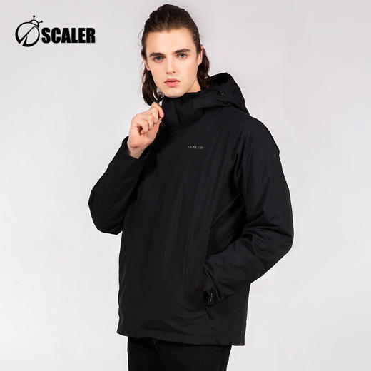 思凯乐男三合一冲锋衣羽绒内胆户外鹅绒登山服f9124831