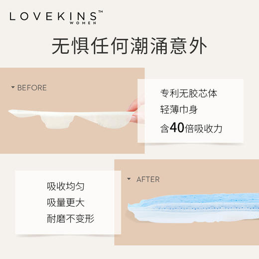 澳洲lovekins/沐歆卫生巾日夜组合   LB 商品图2