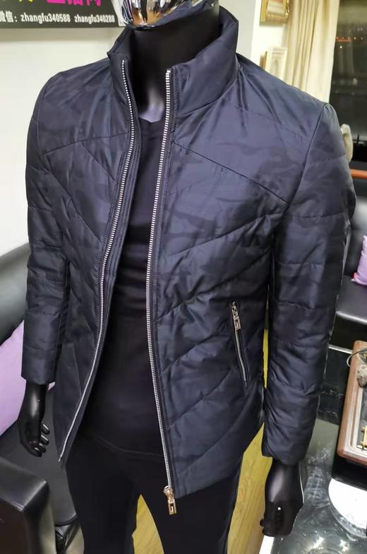 8871军绿 休闲羽绒服 商品图4