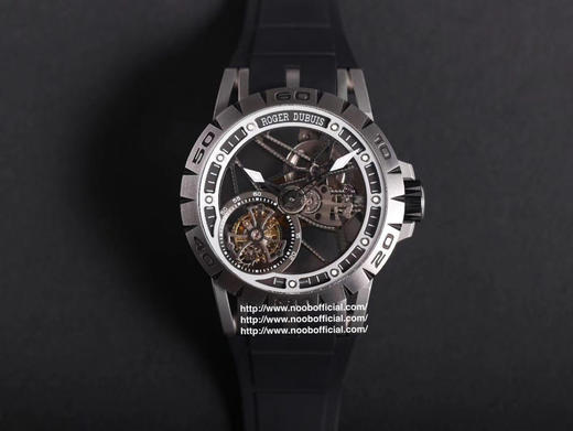 JB罗jie杜彼Excalibur Spidr（王z系列）RDDBEX0479。真陀飞轮手动上链机芯， 同步原装45mm*13mm的钛合金表壳 商品图10