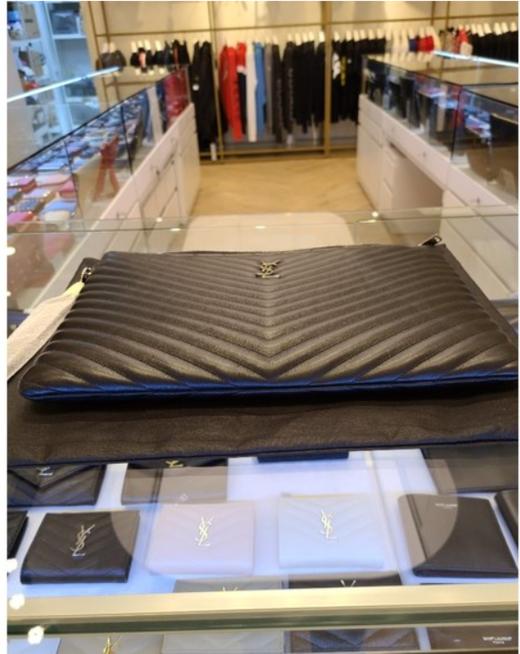 奥莱[圣罗兰]圣罗兰的会标手拿包440222CWU021000（440222）JPY带授权招加盟代理 商品图1