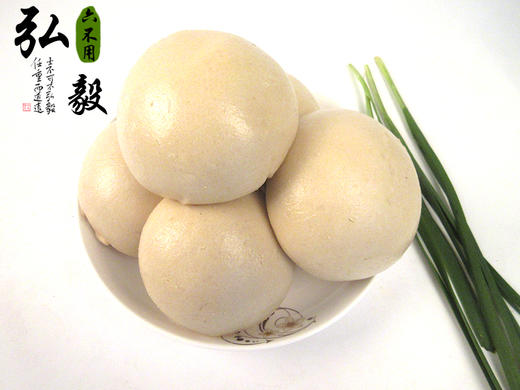 【弘毅六不用生态农场】弘毅六不用 馒头 传统工艺 4个/份450克限京 津 沪 鲁， 商品图1