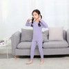 南瓜拿铁儿童双层纯色恒温保暖衣套装（款号R20808） 商品缩略图3
