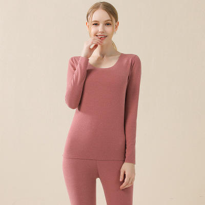 ly-ab1111秋衣秋裤套装37度发热ab面无痕德绒保暖内衣 - 唐织轩女装