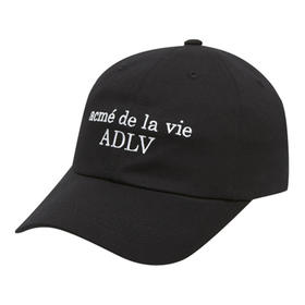 ACME DE LA VIE BASIC LOGO BALL CAP BLACK 帽子JPY带授权招加盟代理