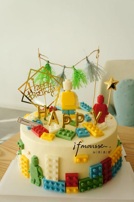 「男士」巧克力乐高  蛋糕 商品图1