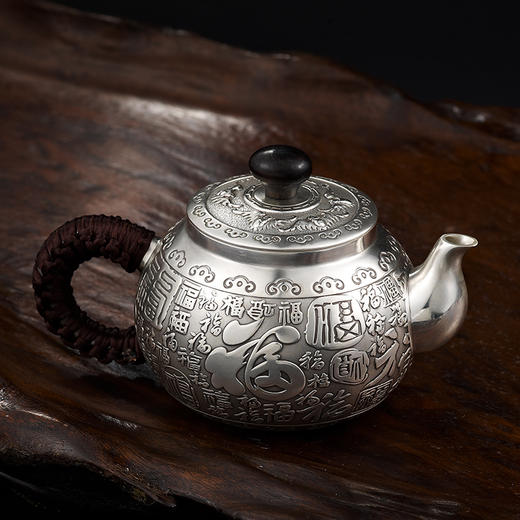 百福泡茶银壶 商品图1