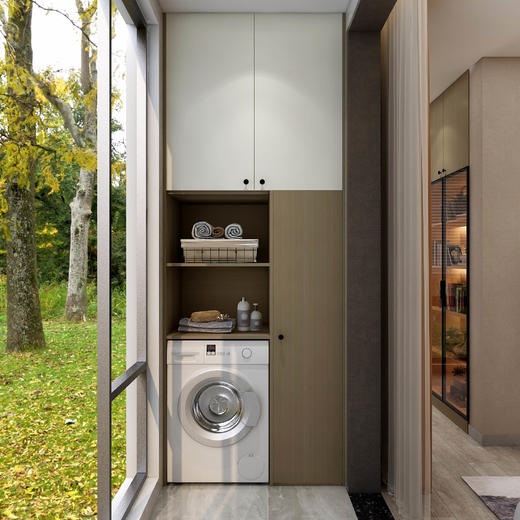 祥福安居洗衣机柜 商品图0