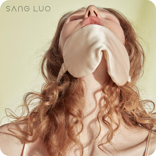 【卢璐说专享】睡眠遮光眼罩SANGLUO桑罗桑蚕丝舒适午睡SILK透气眼罩 商品图3