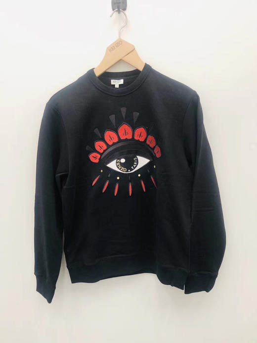 kenzo凯卓男款卫衣经典眼睛图案