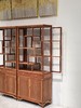 红桥红  家具严选  缅甸花梨（大果紫檀）  【188双抽屉带柜门 圆腿玻璃展示柜】 商品缩略图4