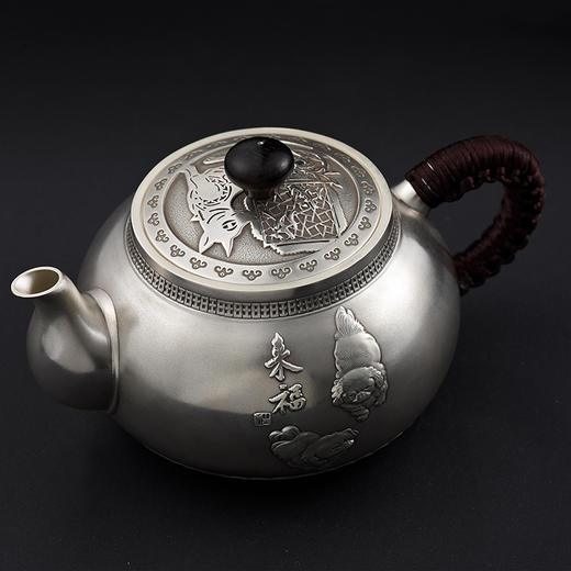 旺财纳福银壶 商品图0