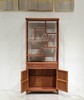 红桥红  家具严选  缅甸花梨（大果紫檀）  【188双抽屉带柜门 圆腿玻璃展示柜】 商品缩略图8