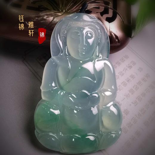 翡翠观音挂件 商品图2
