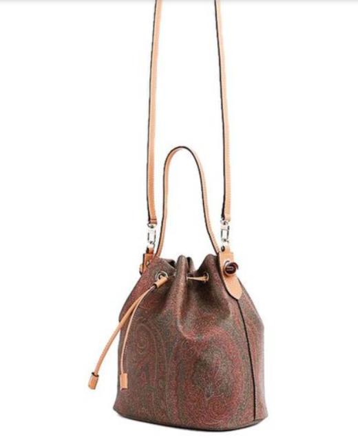 奥莱（Cometa LX）Etro佩斯利利水桶包0I172-8010-600JPY带授权招加盟代理 商品图3