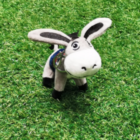 两步路驴友 小驴公仔定制款 赛事纪念品卡通吉祥物 小驴 公仔背包挂件步小驴