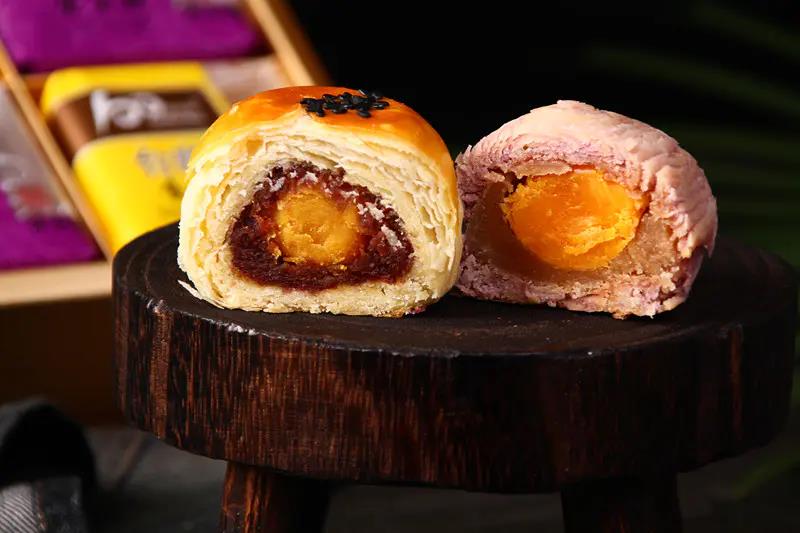 【多柏思】国潮风台式手工酥皮 精美小礼盒（金钻玫瑰酥、蛋黄酥、紫玉酥）【包邮】