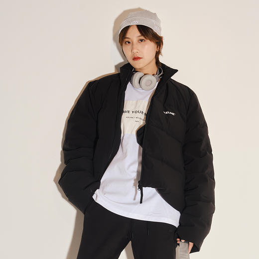 卡尔美女士秋冬短款羽绒服保暖外套面包服YR60405004 商品图1