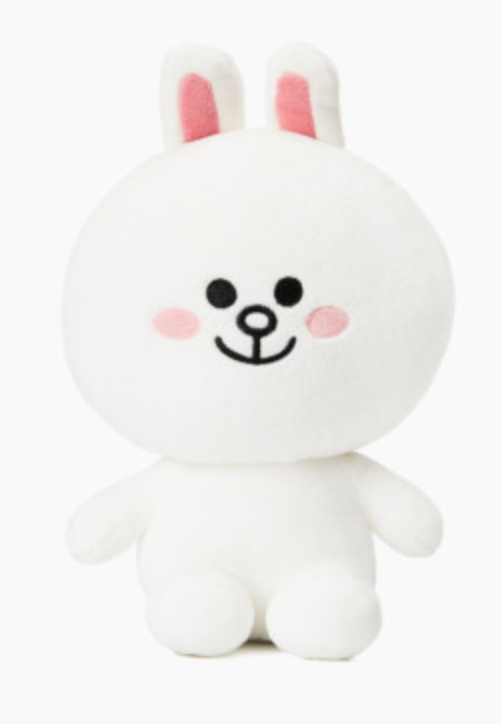 韩国 Line Friends可爱 公仔 线友康妮基本坐娃娃JPY带授权招加盟代理