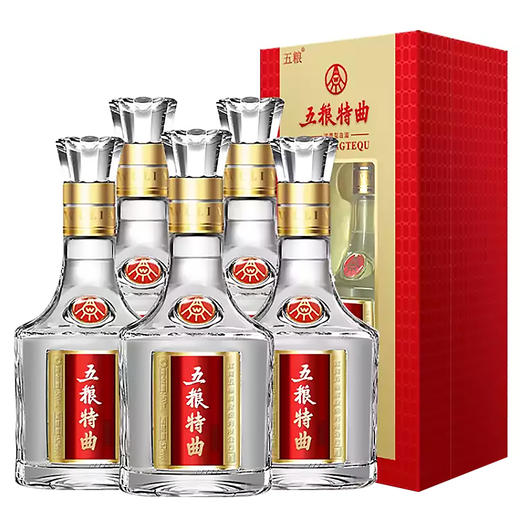 五粮特曲臻选 52度浓香型白酒批发 整箱500ml*6瓶包邮 商品图0