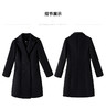 QZT-A1991职业呢子大衣女中长款秋季夹棉外套通勤修身工装 商品缩略图2