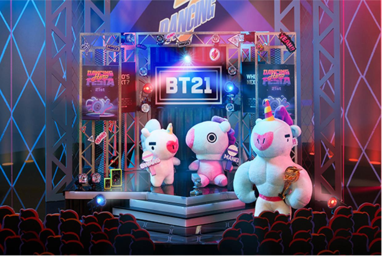 韩国Line Friends BT21宇宙公仔套装(3件/包)Line Friends可爱JPY带授权招加盟代理