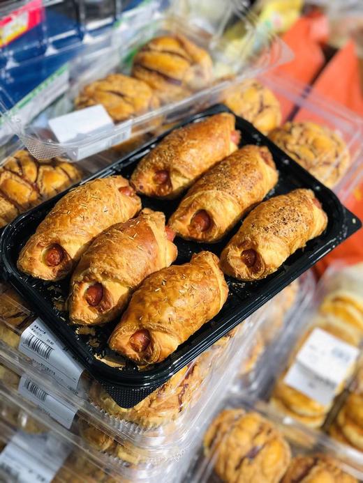 山姆代购周二取香肠面包一盒6个