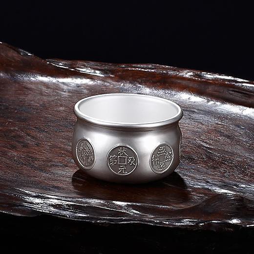 金玉满堂一壶三杯-银壶套装 商品图2