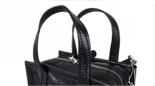 奥莱[风尚] Valencia Gabaza黑色迷你包JPY带授权招加盟代理 商品图3