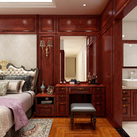 经典纯欧梳妆台