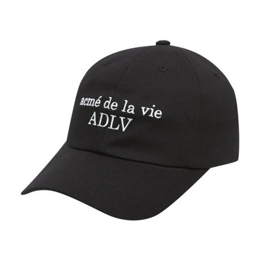 ACME DE LA VIE BASIC LOGO BALL CAP BLACK 帽子JPY带授权招加盟代理 商品图1