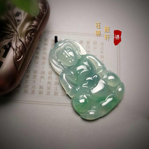 翡翠观音挂件 商品图1