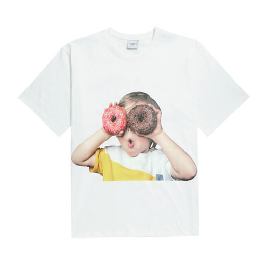 ACME DE LA VIE BABY FACE SHORT SLEEVE WHITE DONUT 1 短袖T恤JPY带授权招加盟代理 商品图0