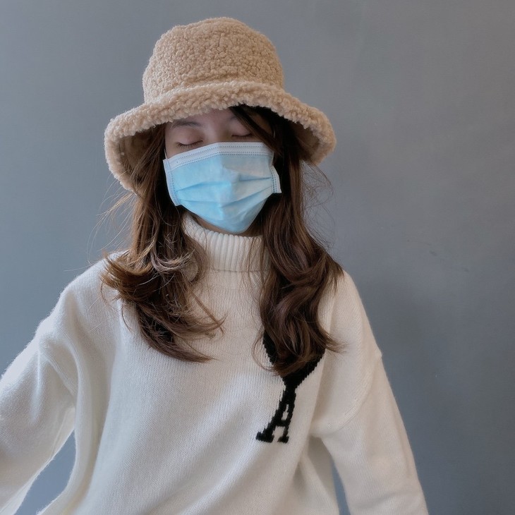 ugg火遍时尚圈羊羔毛渔夫帽