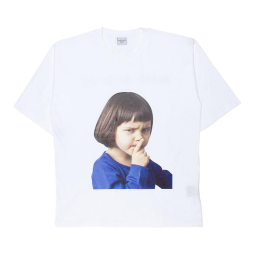 ACME DE LA VIE BABY FACE SHORT SLEEVE WHITE SILENCE 短袖T恤JPY带授权招加盟代理 商品图0