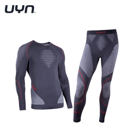 UYN 户外运动进系列男女内衣速干排汗长袖长裤贴身保暖滑雪套装 商品图0