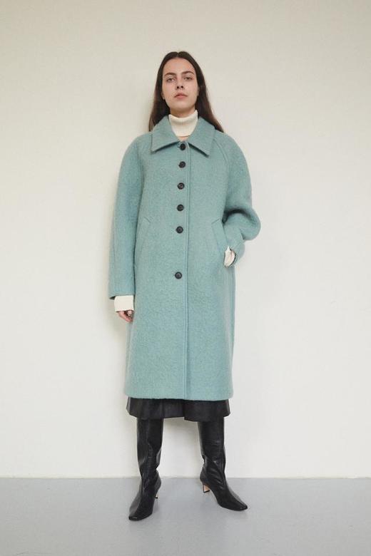 韩国MAISONMARAIS GRANDMA COAT [MINT] M207CT003MT羊毛外套大衣JPY带授权招加盟代理 商品图1