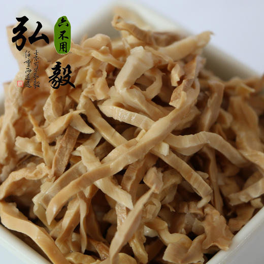 【弘毅六不用生态农场】“六不用”竹笋 笋丝600g/份 商品图2