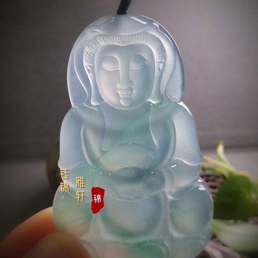 翡翠观音挂件 商品图0