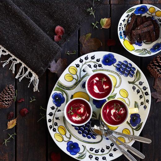 芬兰Arabia 硕果系列陶瓷餐具 碗盘碟壶杯密封罐等|百里居 商品图2