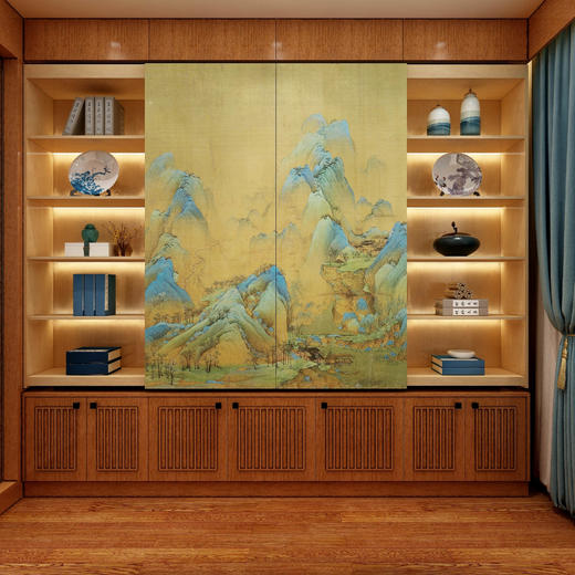 盛唐直棂格书柜 商品图0