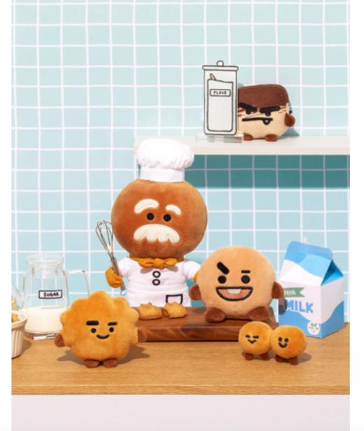 韩国Line Friends BT21宇宙公仔套装（5件/包）Line Friends 可爱JPY带授权招加盟代理 商品图1
