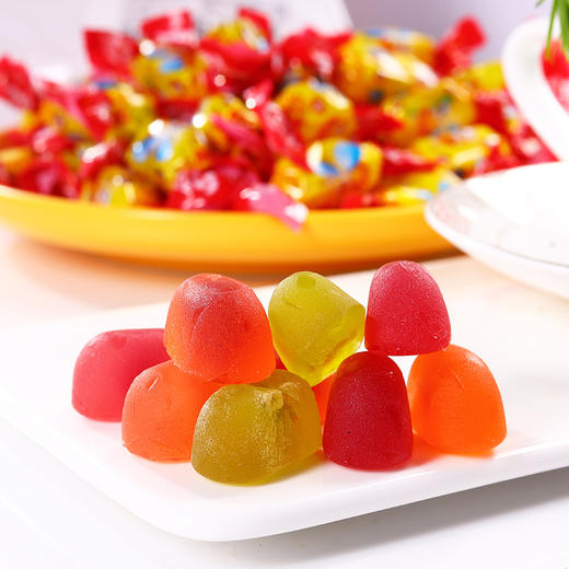 乌克兰如胜疯狂小蜜蜂水果味凝胶糖果500g 商品图1