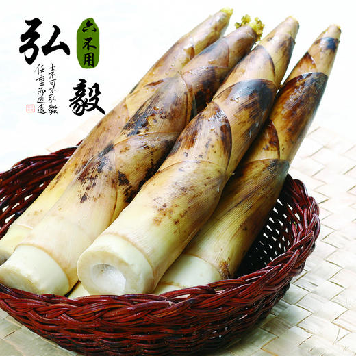 【弘毅六不用生态农场】“六不用”竹笋 笋丝600g/份 商品图3