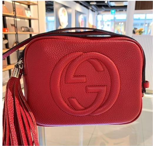 奥莱GUCCI Soho Disco女士斜挎包（308364 A7M0G 6523）JPY带授权招加盟代理 商品图0