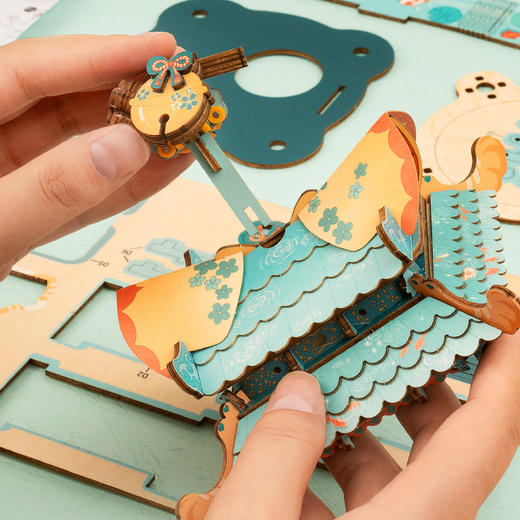 T 若来 美人新说八音盒 醉花灯 AMU01 商品图4