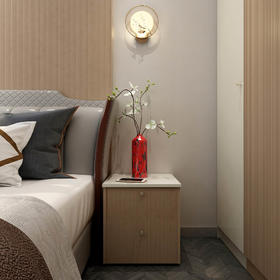 意墨新中床头柜