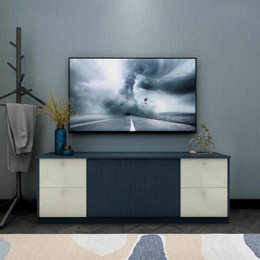 意墨新中床前柜 商品图0